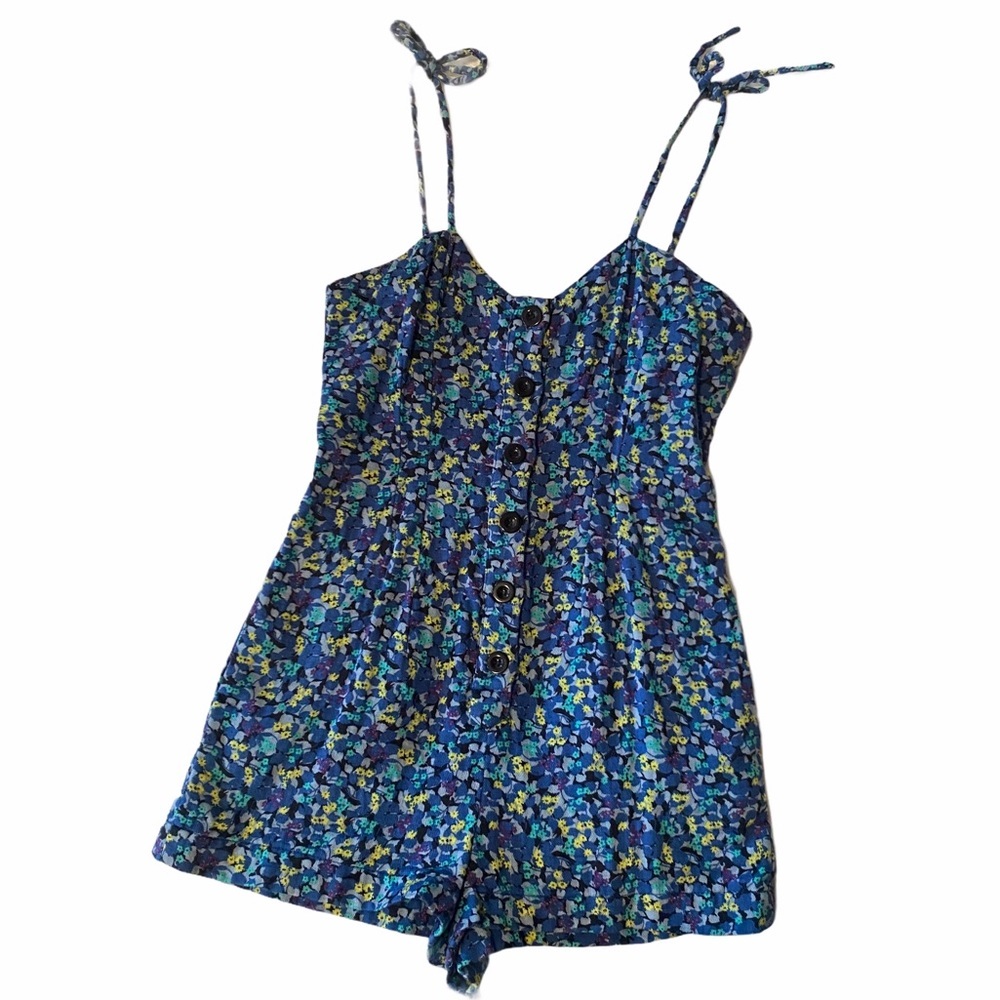LUCCA COUTURE  vintage floral romper